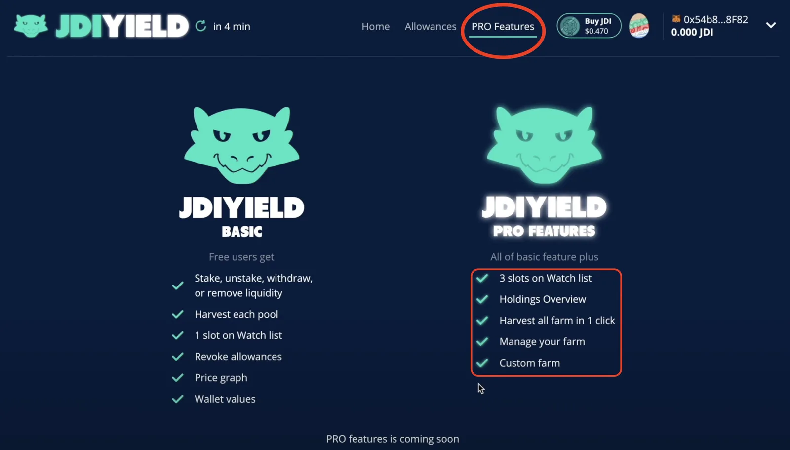 【DeFi】資産管理ツールの最有力候補JDIYIELDを徹底解説の説明画像