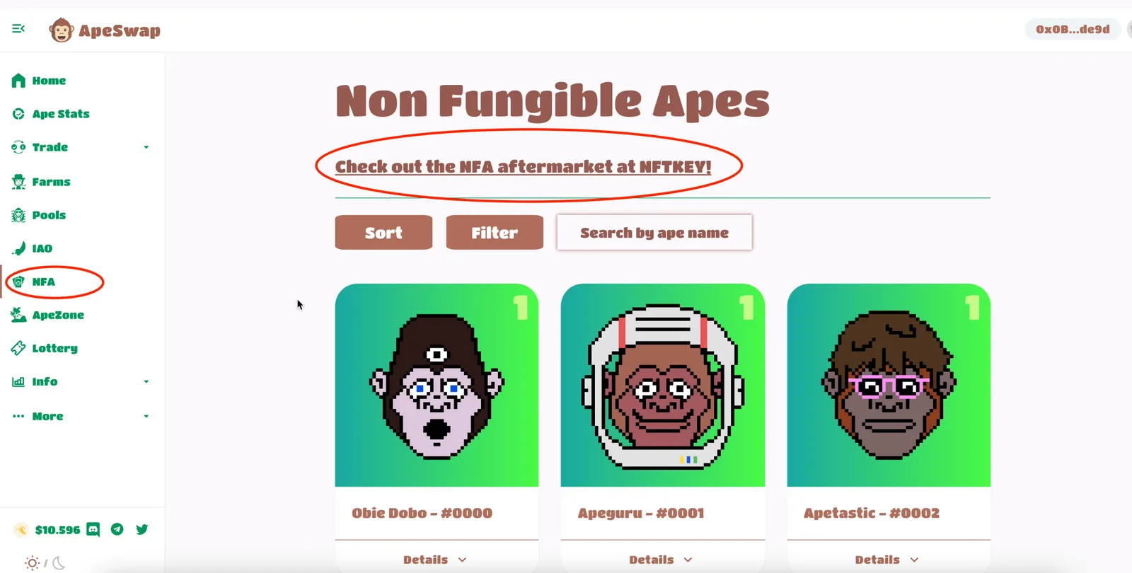【DeFi】ApeSwap（エイプスワップ）とは？始め方・ゴールデンバナナ（GNANA）・IAO参加方法など徹底解説【仮想通貨】の説明画像