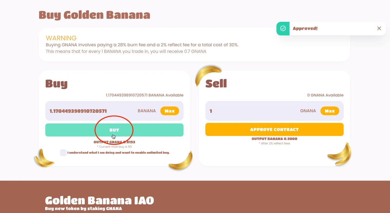 【DeFi】ApeSwap（エイプスワップ）とは？始め方・ゴールデンバナナ（GNANA）・IAO参加方法など徹底解説【仮想通貨】の説明画像