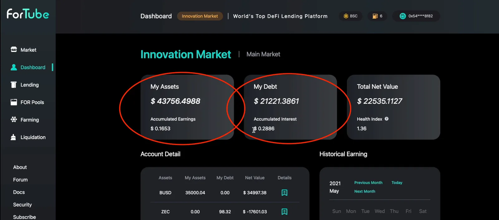 【BSC/ETH】レンディングプロトコルFortubeの特徴・使い方を解説【DeFi】の説明画像