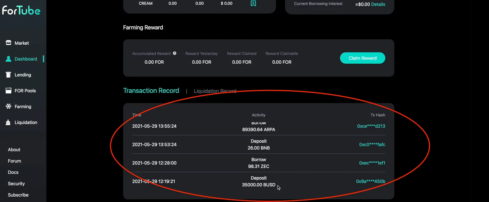 【BSC/ETH】レンディングプロトコルFortubeの特徴・使い方を解説【DeFi】の説明画像
