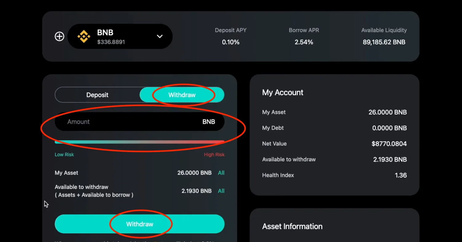 【BSC/ETH】レンディングプロトコルFortubeの特徴・使い方を解説【DeFi】の説明画像