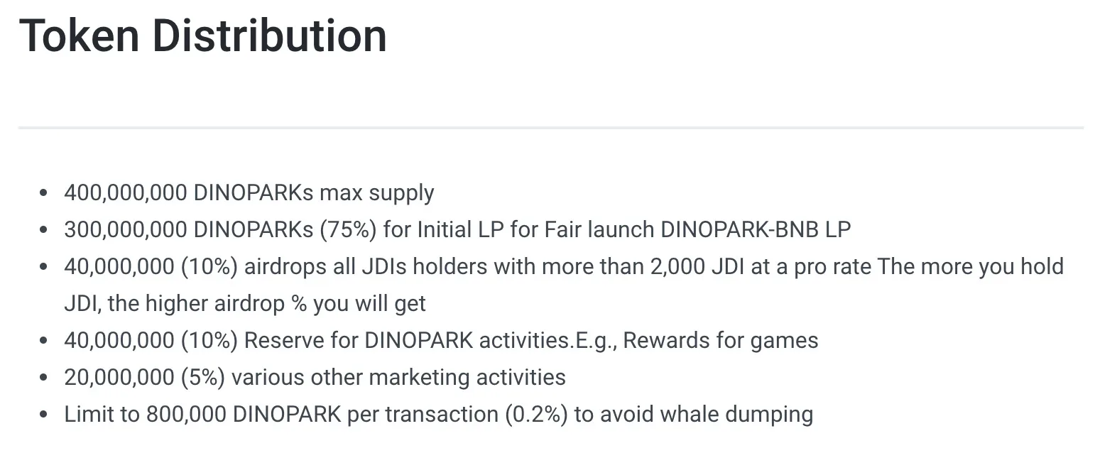 【DeFi】経験値を貯めてファームができるDINOPARKを実際にやってみました。の説明画像
