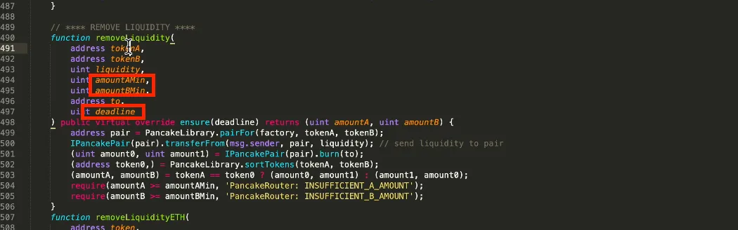 【DeFi】直コンでLPを解体する方法を徹底解説します。Rugpull回避方法【仮想通貨】の説明画像