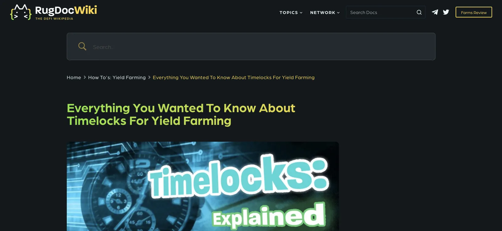 【DeFi】Timelockが重要ではない3つの理由を徹底解説しますの説明画像