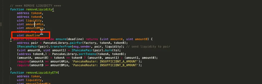 【DeFi】直コンでLPを解体する方法を徹底解説します。Rugpull回避方法【仮想通貨】の説明画像