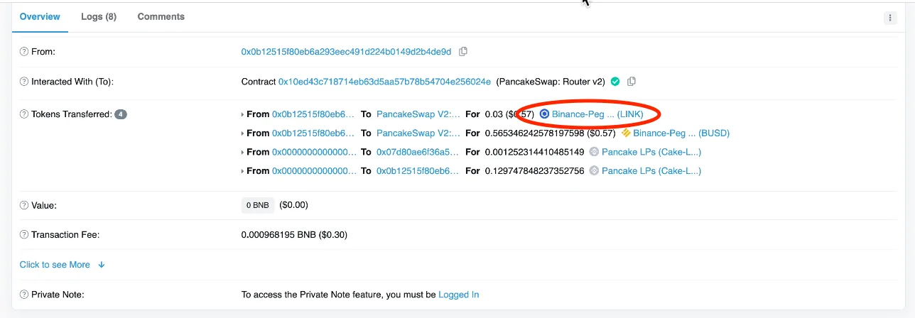 【DeFi】直コンでLPを解体する方法を徹底解説します。Rugpull回避方法【仮想通貨】の説明画像