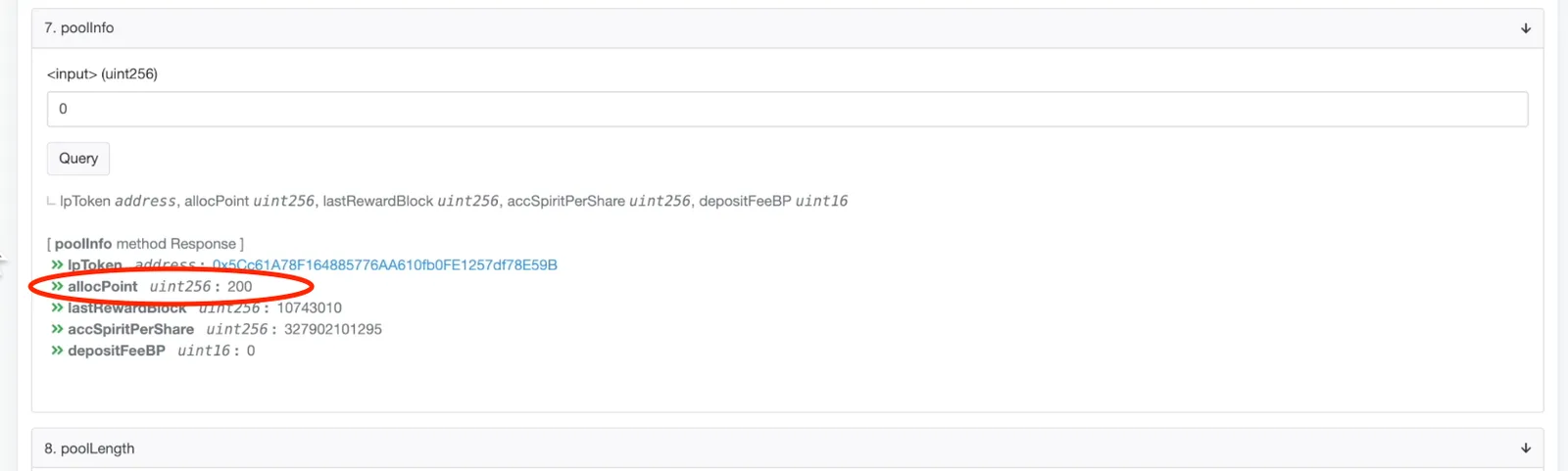 【DeFi】プールID（_pid）を素早く見つける方法を解説します。emergencyWithdraw用にどうぞ【直コン】の説明画像
