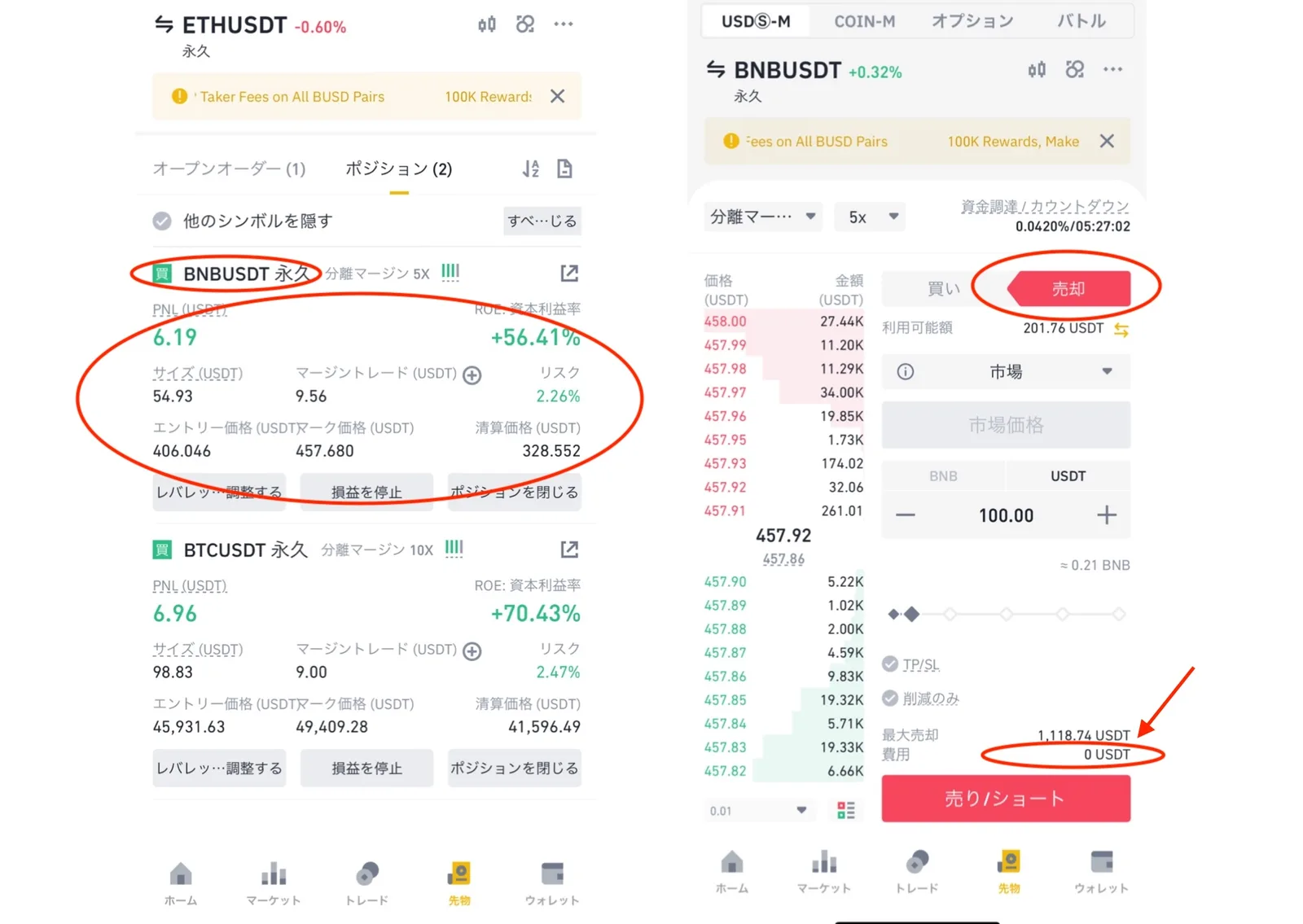 【仮想通貨FX】逆指値（条件付き注文）とは？基本的な使い方・注文方法・メリット・デメリットを紹介の説明画像