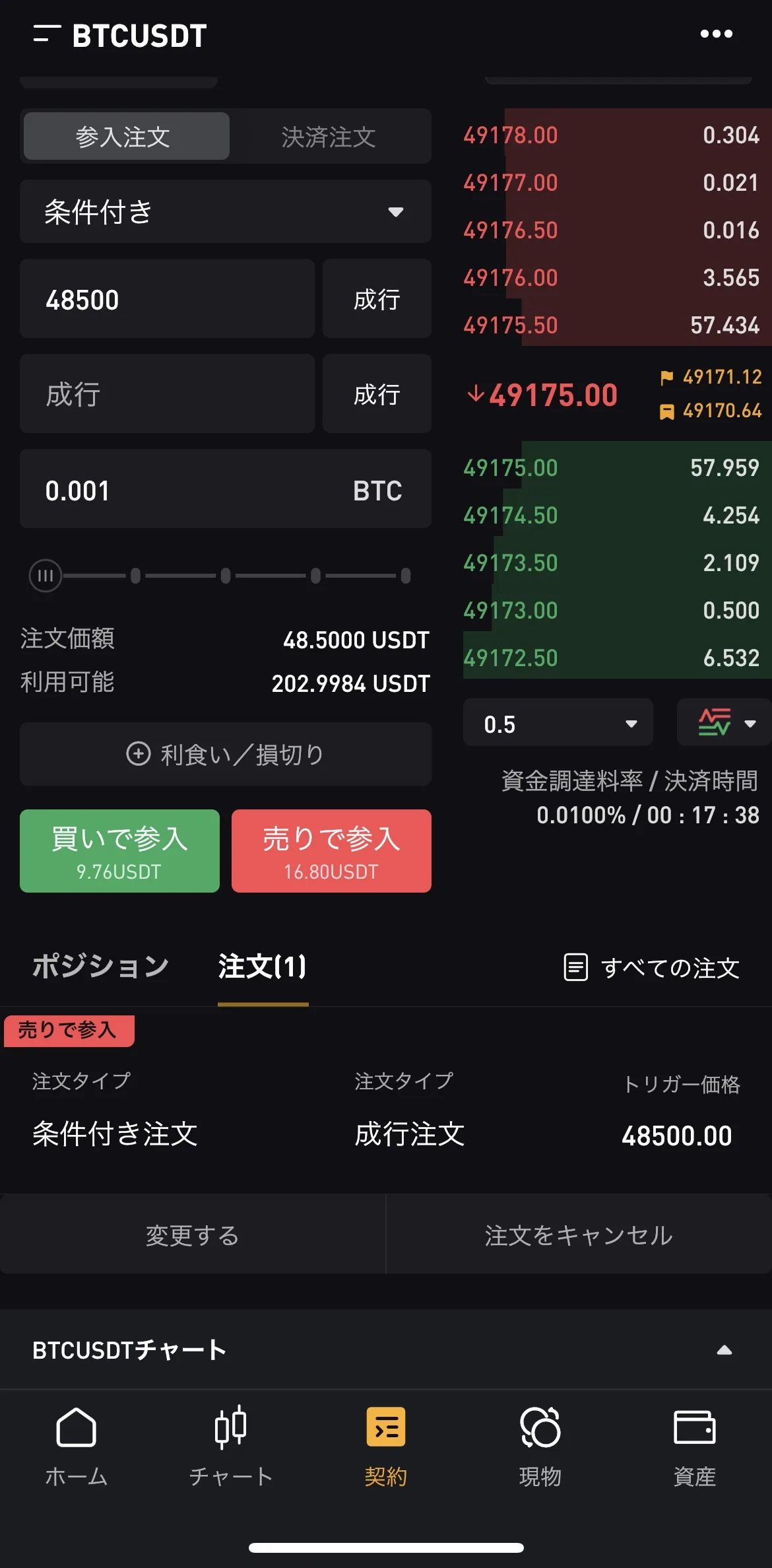【仮想通貨FX】逆指値（条件付き注文）とは？基本的な使い方・注文方法・メリット・デメリットを紹介の説明画像