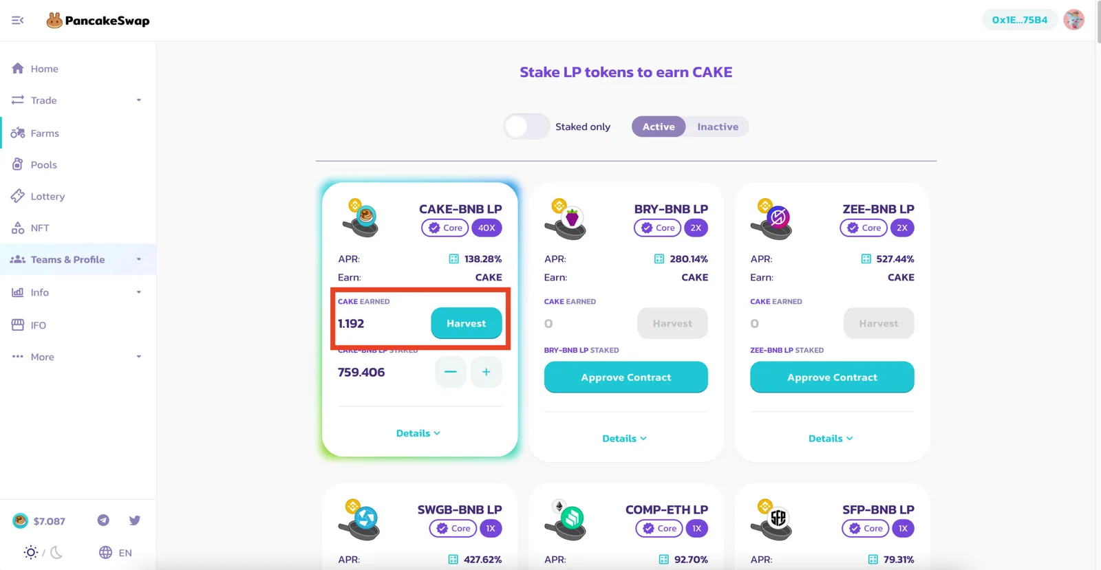 【DeFi】PancakeSwap（パンケーキスワップ）の始め方・おすすめ運用方法の説明画像