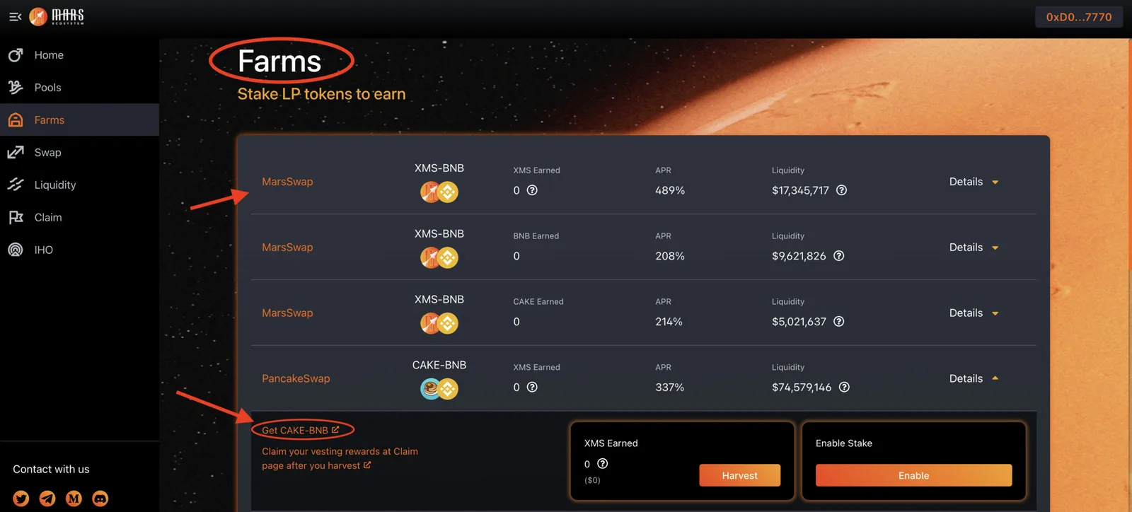 Mars Ecosystem(XMS)価格・チャート・時価総額・今後と将来性・ステーブルコイン(USDM)はいつから?【マーズ・エコシステム】の説明画像