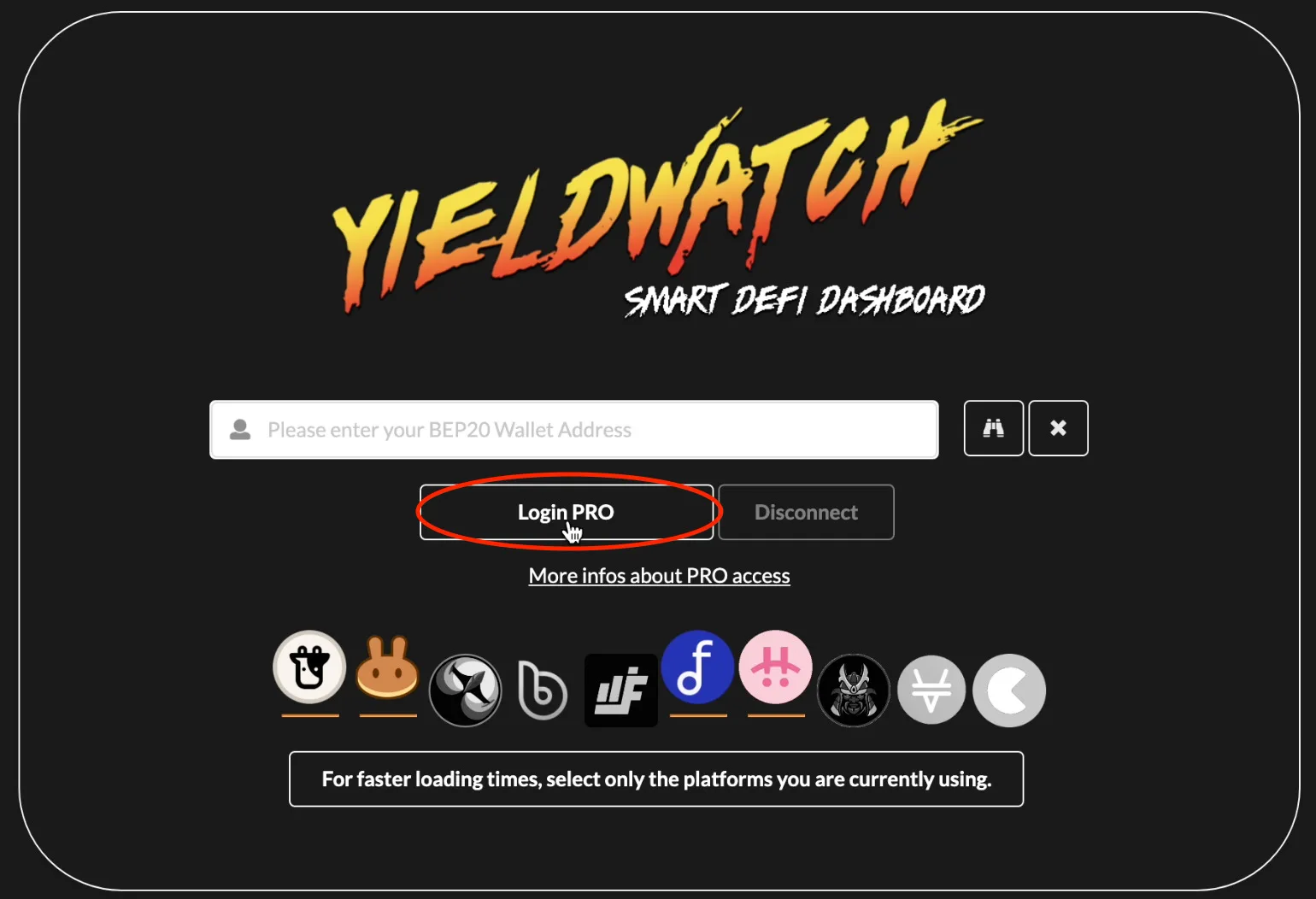 【DeFi】yieldwatch（イールドウォッチ）で資産管理！使い方・PRO機能・項目について解説の説明画像