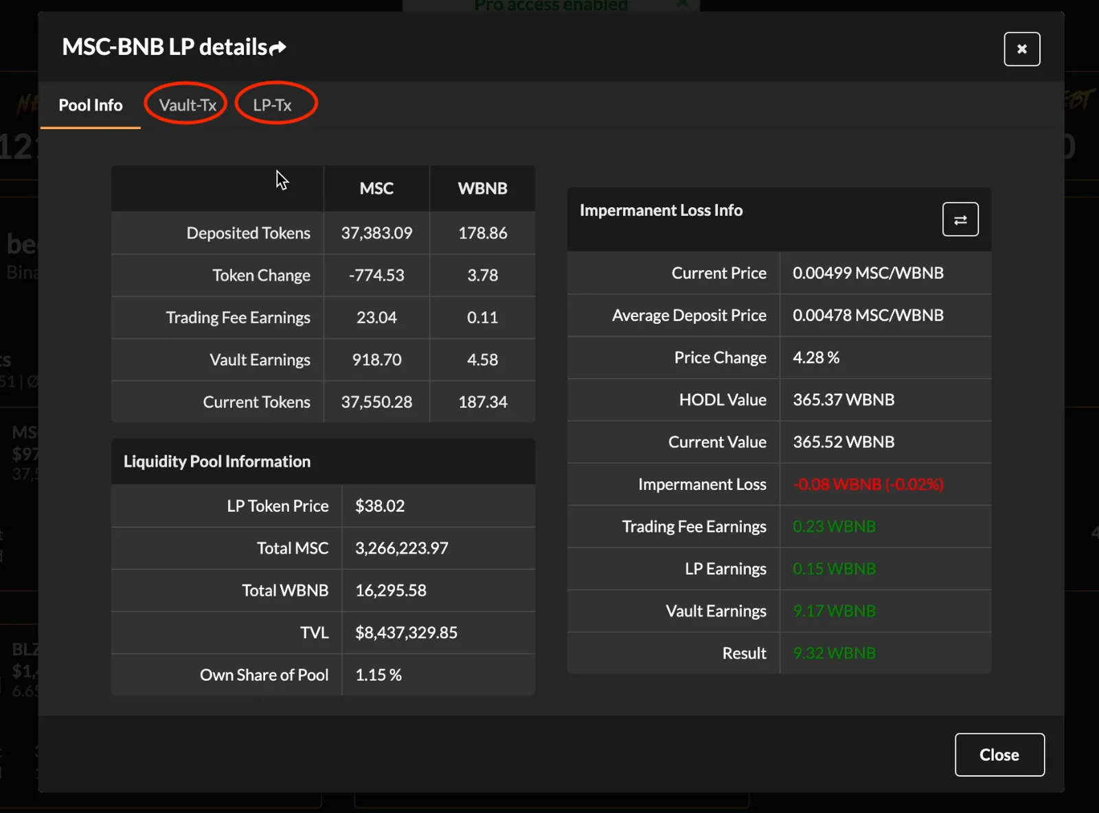 【DeFi】yieldwatch（イールドウォッチ）で資産管理！使い方・PRO機能・項目について解説の説明画像